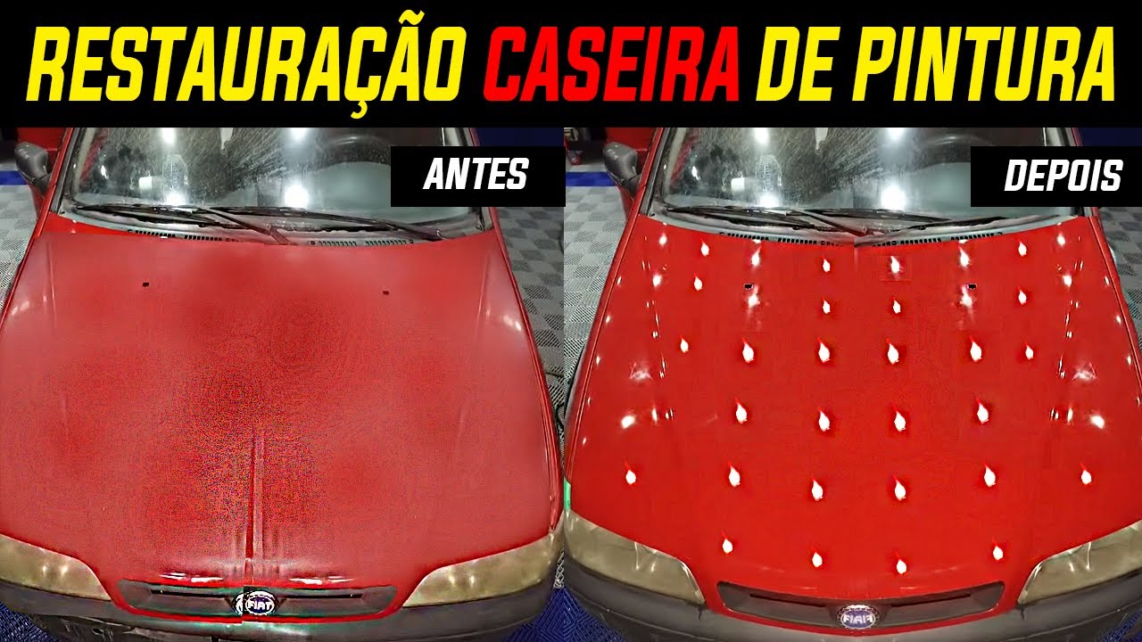 COMO RECUPERAR PINTURA QUEIMADA PELO SOL | SEM BRILHO | SEM USAR POLITRIZ | RESTAURAR GASTANDO POUCO