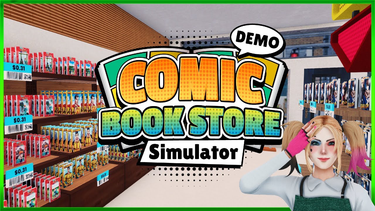 Comic Book Store Simulator Demo - First Look