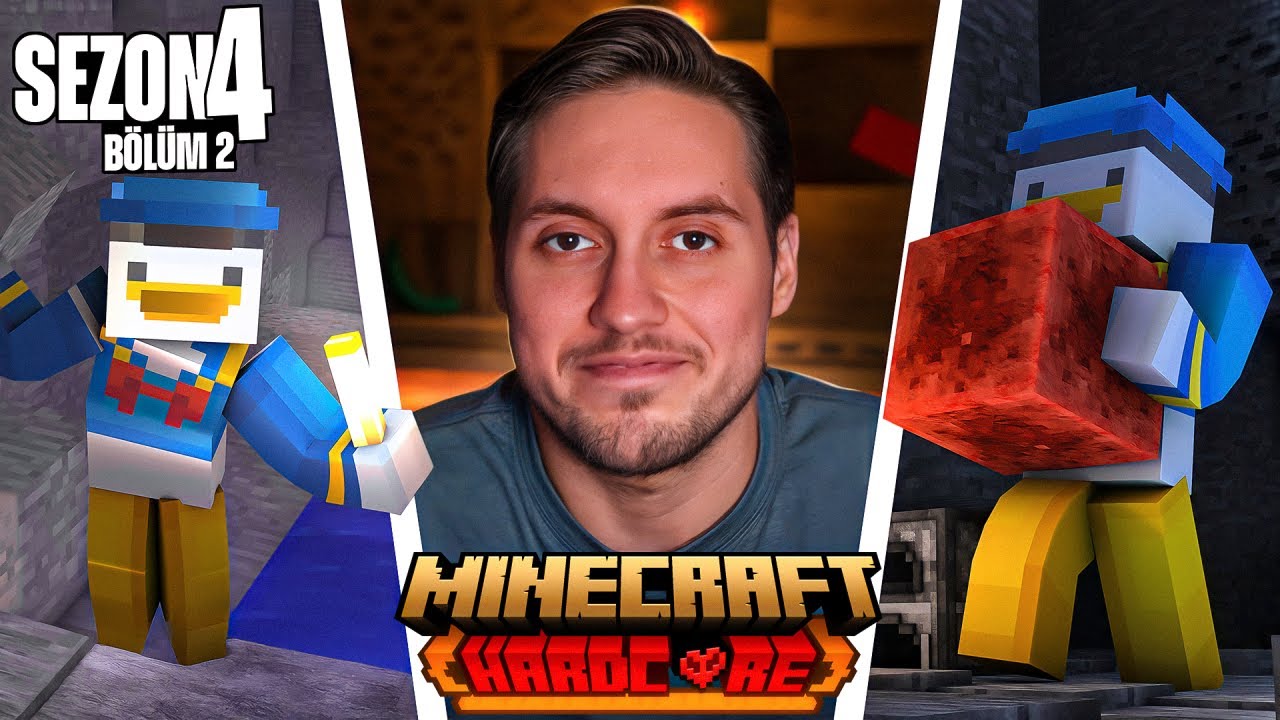 MADEN, NETHER VE NORORANTISAL MİMARİ | MINECRAFT HARDCORE | BÖLÜM 2 | SEZON 4 |