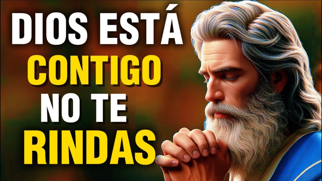 Cuando Sientes Que Ya No Puedes Más, Dios Sigue Sosteniéndote | No Te Desesperes 🔥