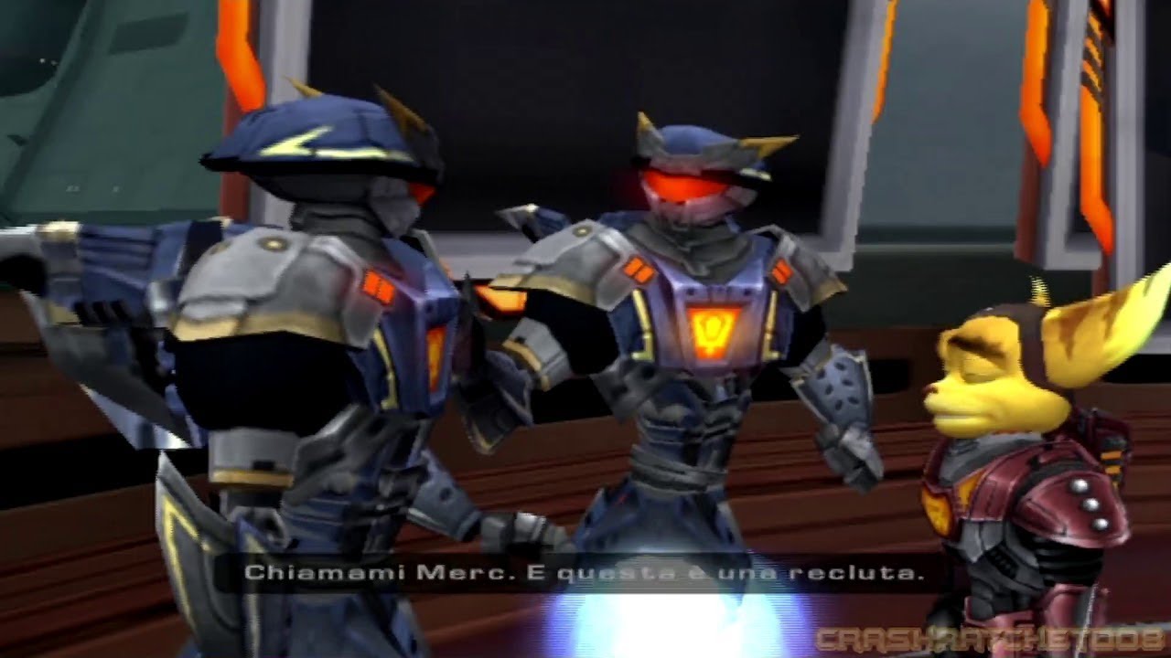 Ratchet: Gladiator (2005 - PS2) IL FILM ITA - TUTTI I FILMATI E LE SCENE IN ITALIANO