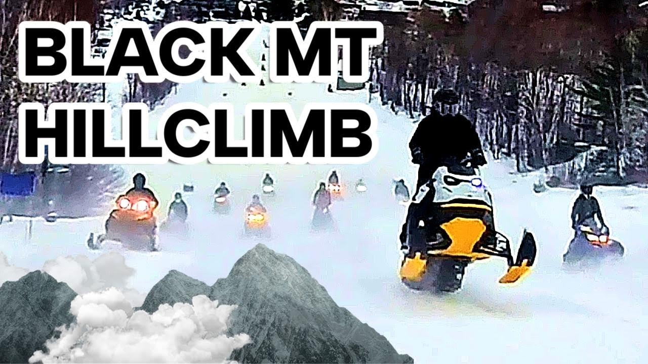 2025 Black Mountain Snowmobile Hillclimb Race