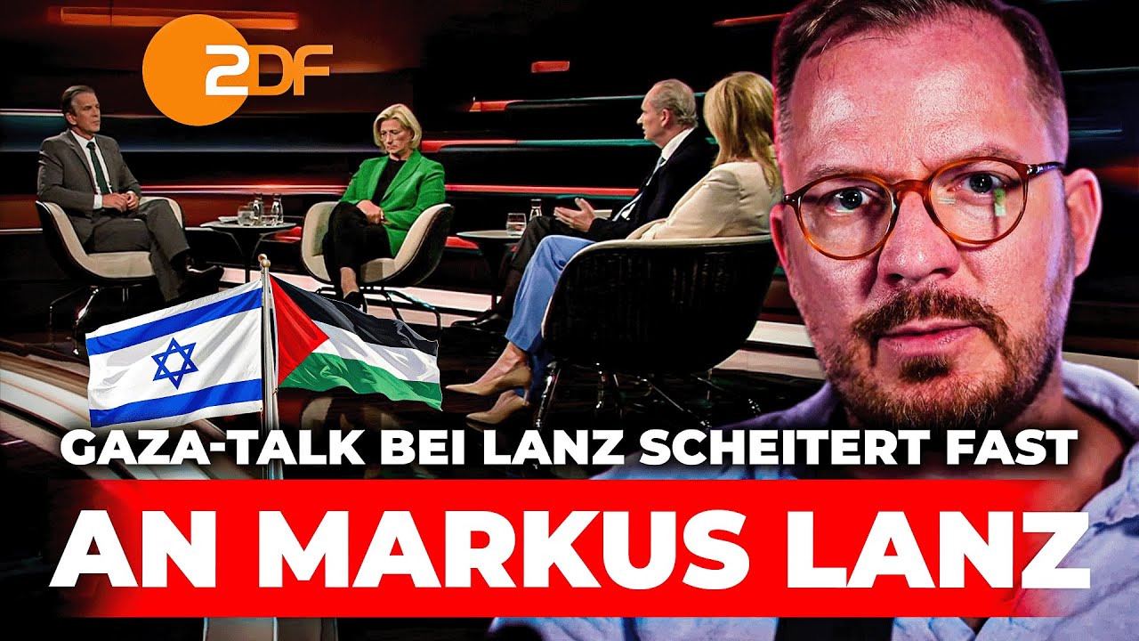 Markus Lanz redet Unsinn zu Gaza und Israel