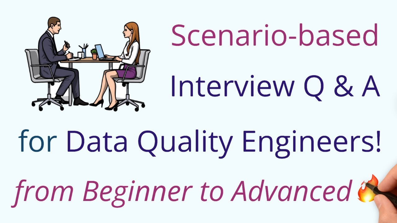 🤖 Scenario-Based Interview Q&A for Data Quality Engineers | Beginner❄️