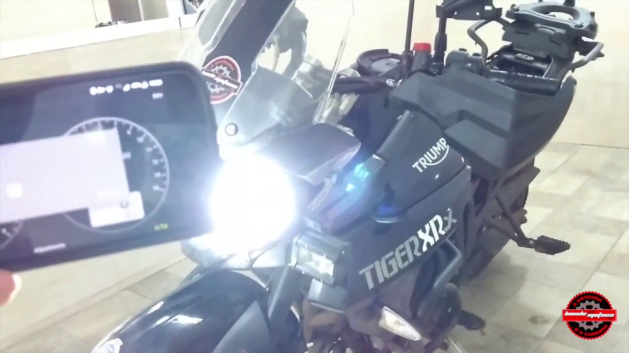 Manutenção e Retirada do Service no Painel Tiger 800 XRX