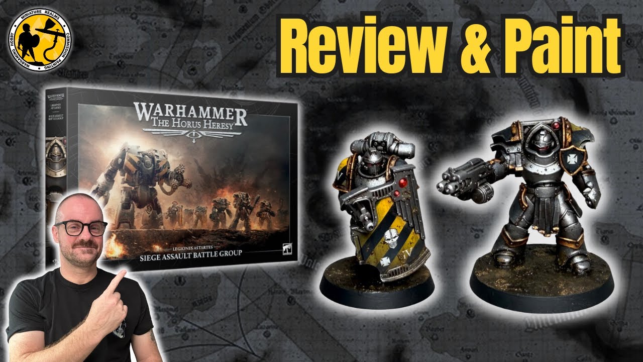 Warhammer: The Horus Heresy | Siege Assault Battle Group | Review & Paint