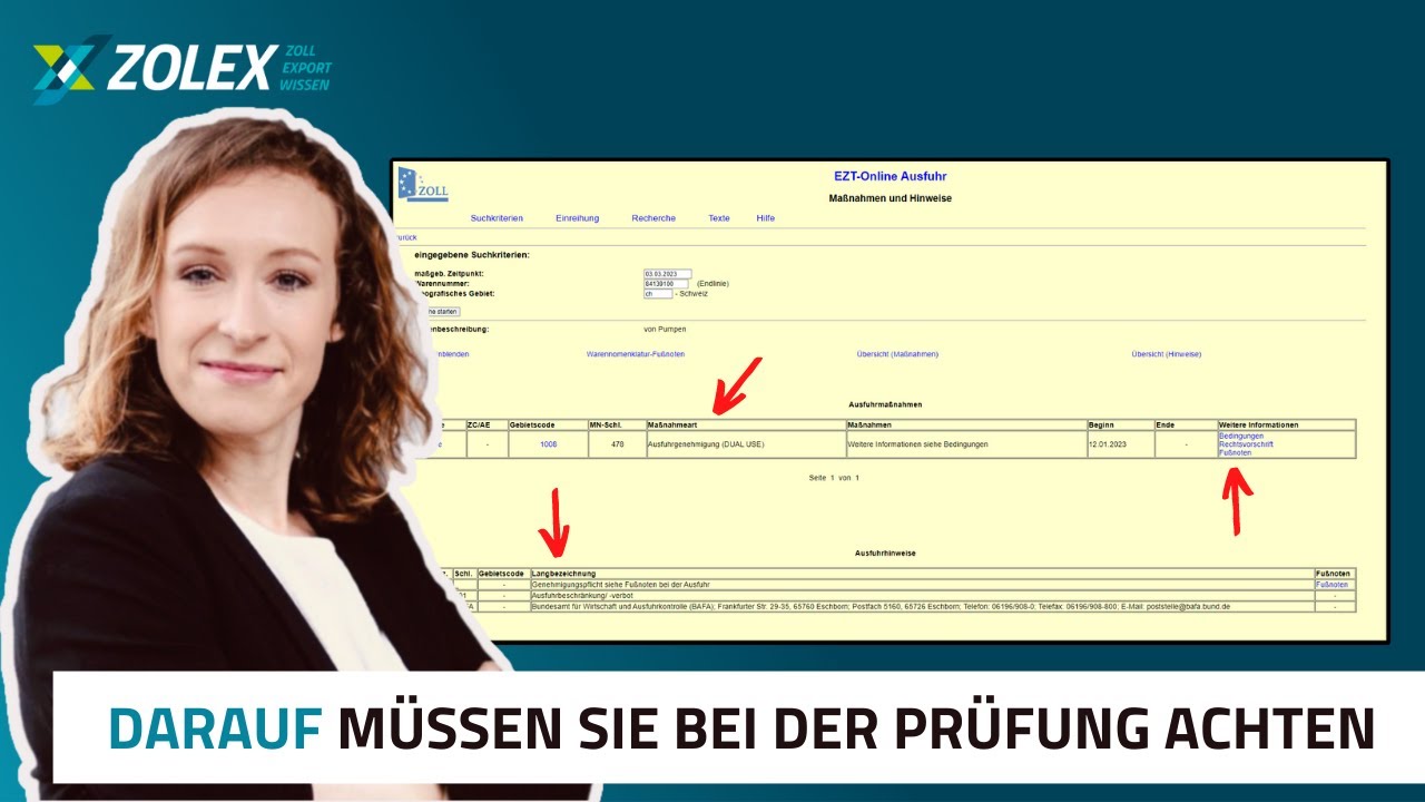 Güterlistenklassifizierung im EZT - einfach erklärt! | Zoll- und Exportwissen