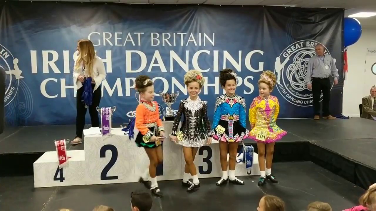 2017 U9 Great Britain's Irish Dancing Competition Brighton UK