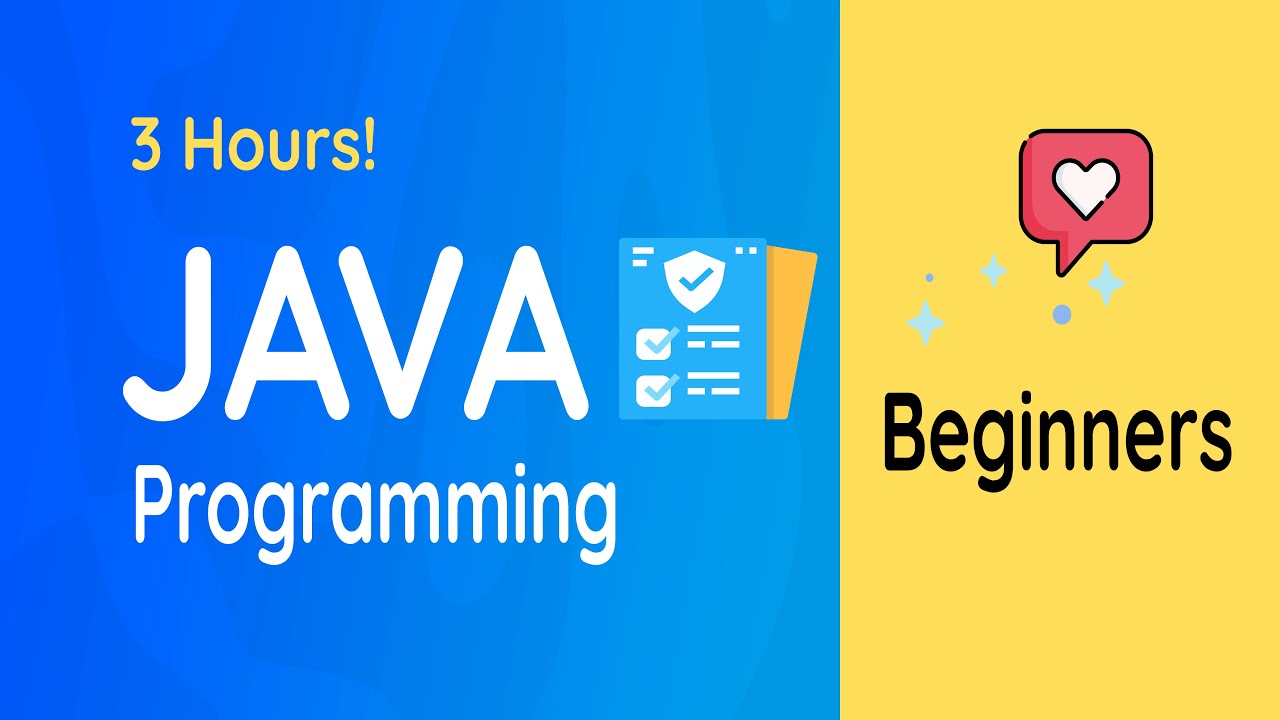 Complete Java Programming for Beginners | Full Course | 3 Hours!