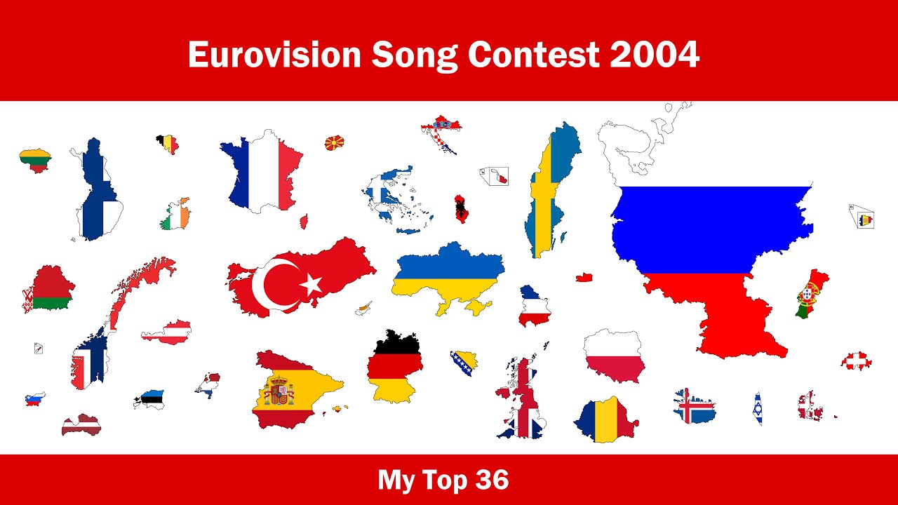 Eurovision 2004 - My Top 36