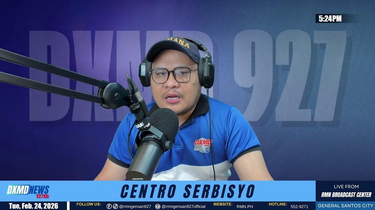 CENTRO SERBISYO - 02/24/2026 - 4:30 P. M. - 5:30 P.M.