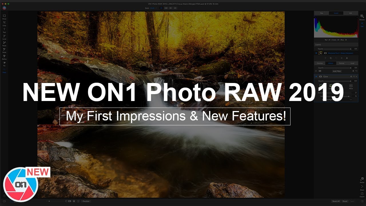NEW ON1 Photo RAW 2019 First Impressions & New Features