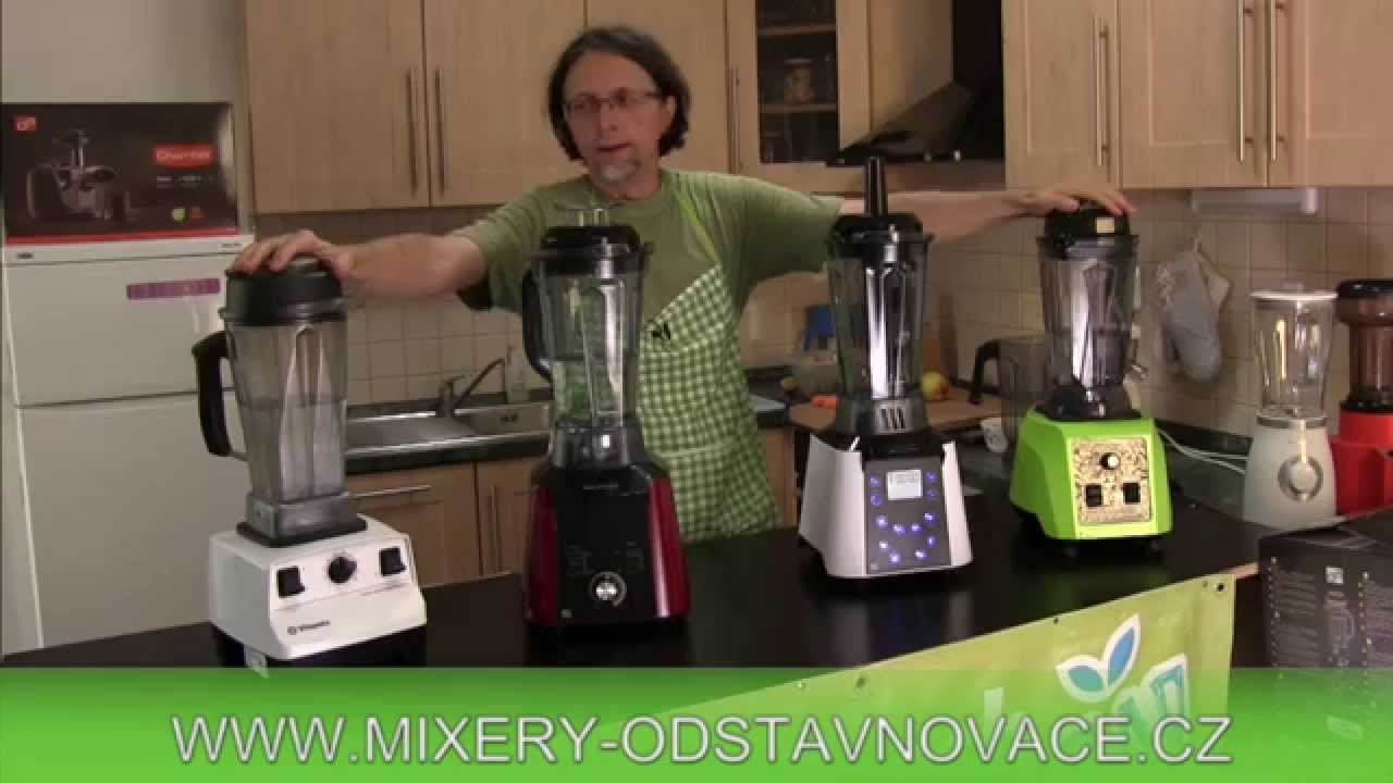 Mixéry G21 Perfect smoothie Vitality vs. Vitamix 5200- porovnání