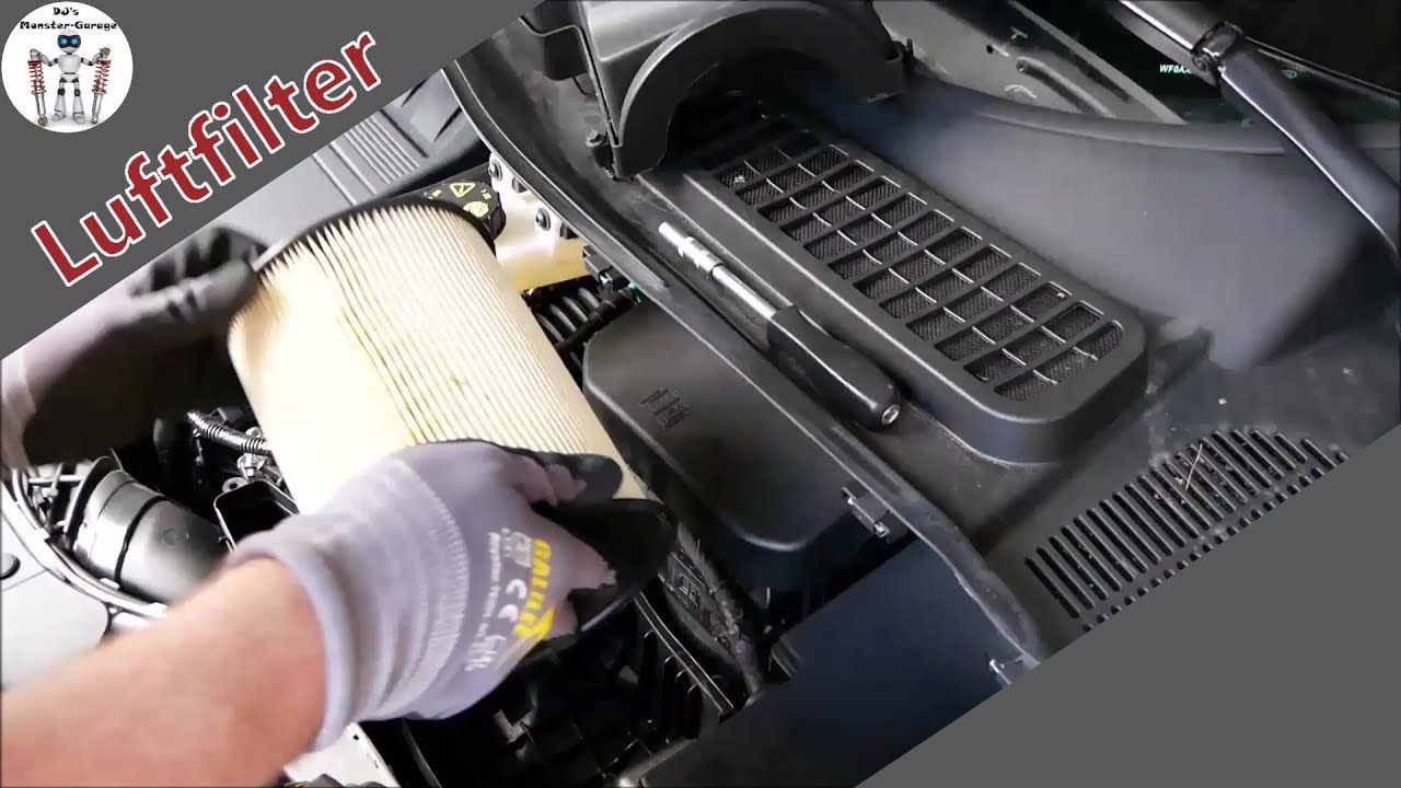 Luftfilter tauschen bei aktuellen Ford Modellen Focus, Kuga... [Tutorial] 🇩🇪