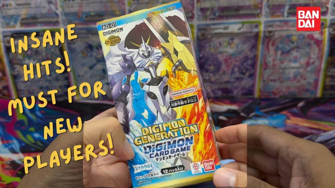Самое крутое открытие коробки Digimon AD-01! 🤯 (Невероятное количество сокровищ и обязательно для...