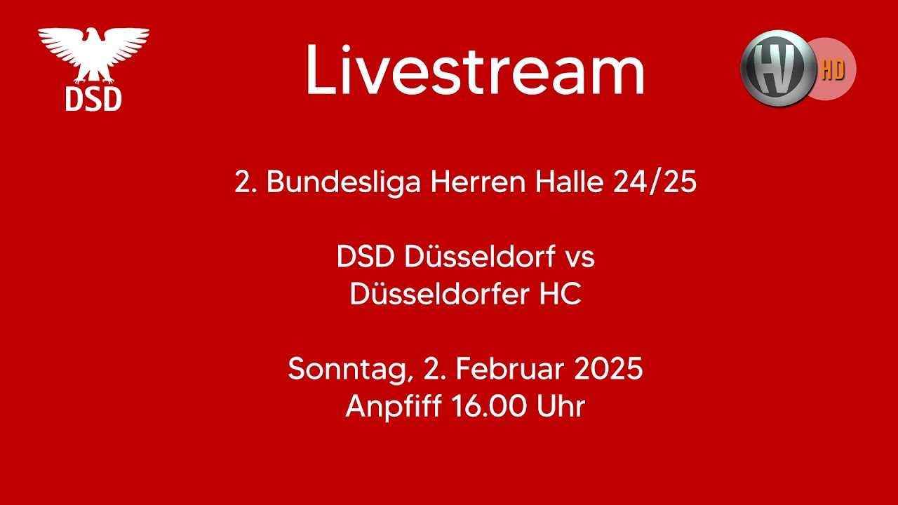 2. Hallenhockey Bundesliga Herren 24/25 - DSD vs DHC