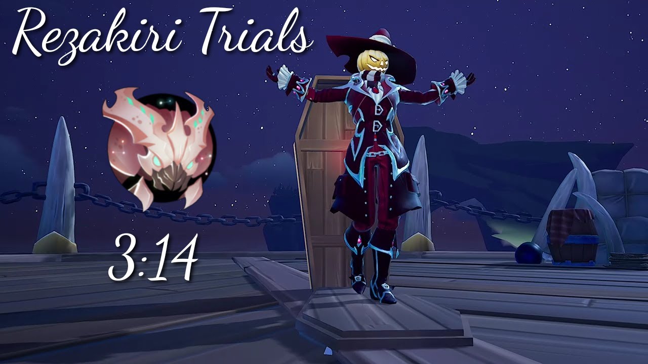 Dauntless Rezakiri Trials 3:14 Chain Blades