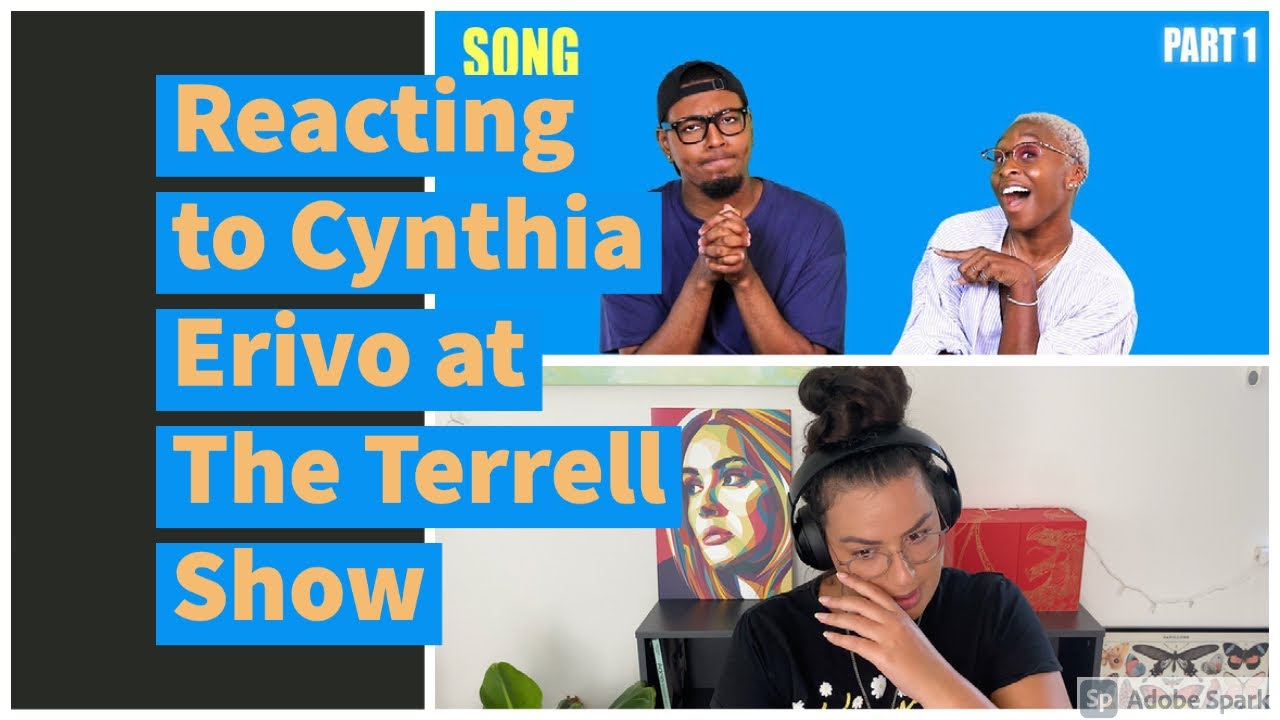 REACT TO: Cynthia Erivo at The Terrell Show with Song Association *I CRIED TWICE*