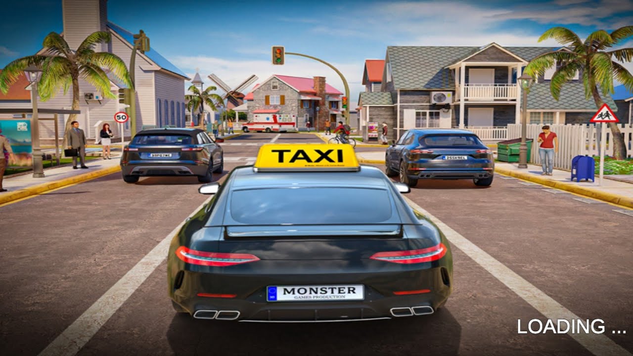 TAXİ SİMULATOR OYNADIM