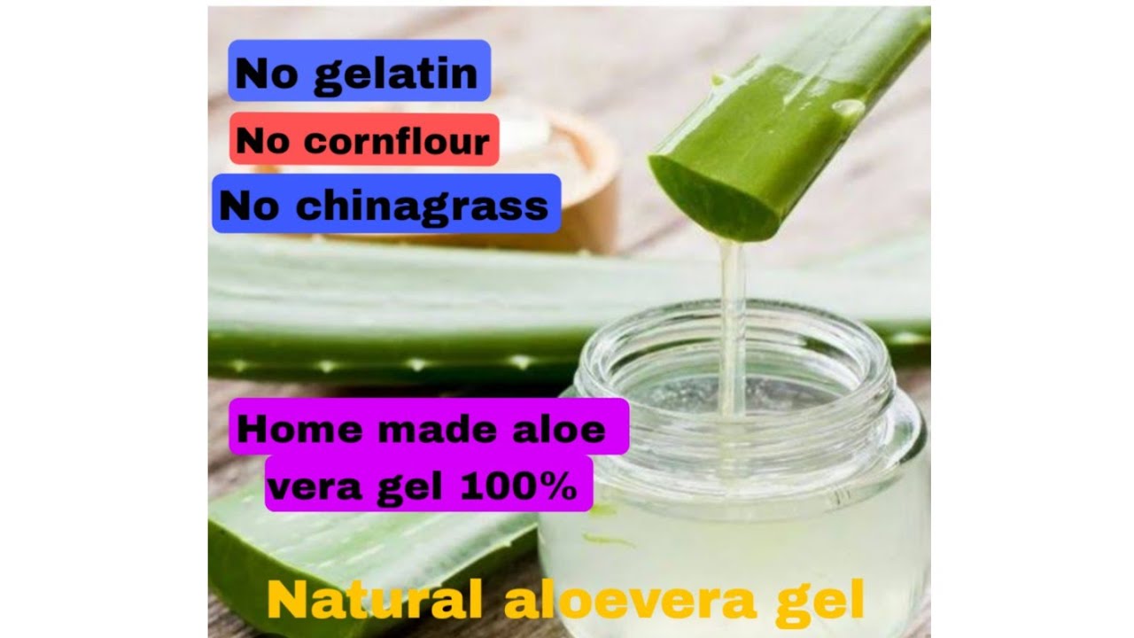 Aloe vera gel /How to make aloe vera gel at home/How to preserve  aloevera gel/കറ്റാർവാഴ ജെൽ