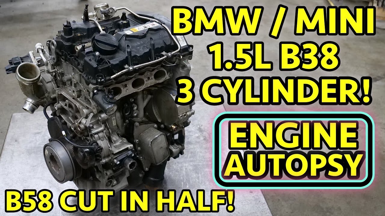 ЗАГАДОЧНАЯ НЕИСПРАВНОСТЬ? Разборка 3-цилиндрового двигателя BMW / Mini Cooper B38 1,5 л
