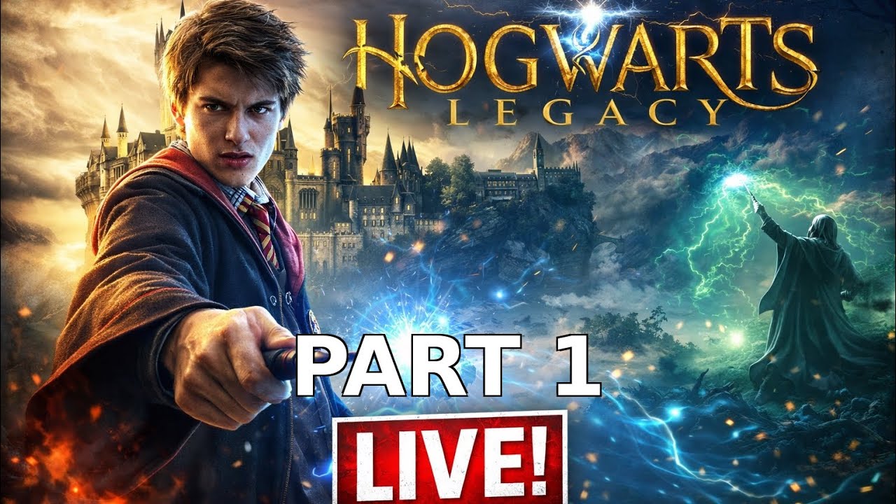 FIRST DAY AT HOGWARTS | HOGWARTS LEGACY