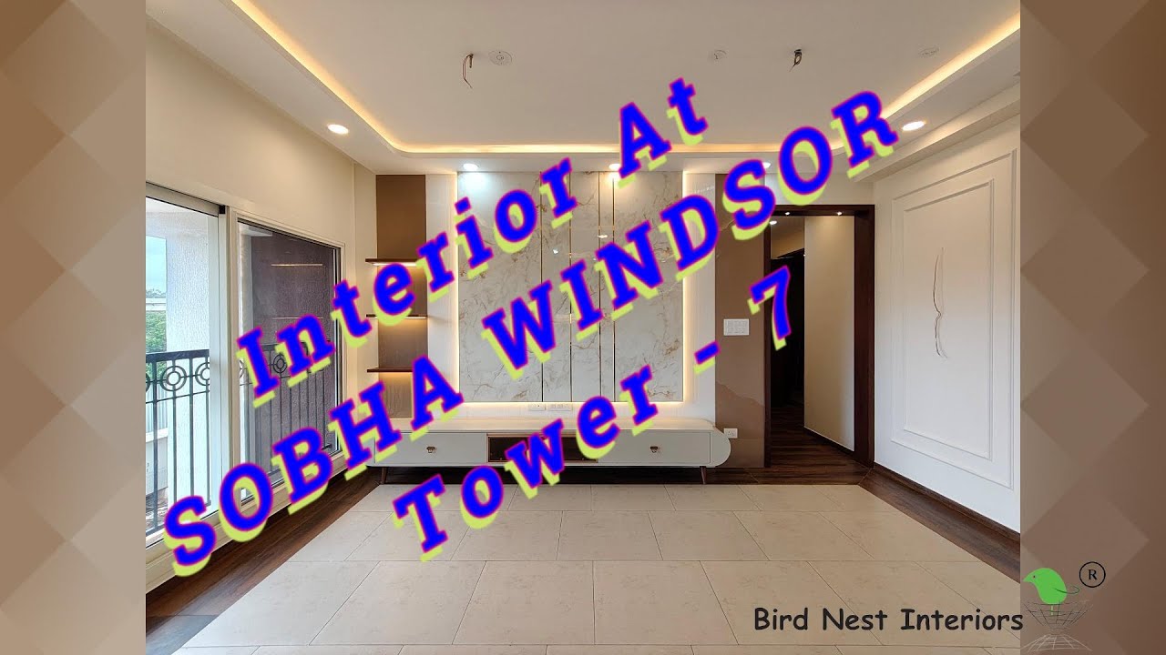 Interiors by Birdnest Interiors. At  #SOBHA WINDSOR. #BEST. #INTERIOR. #bestinteriors #interior