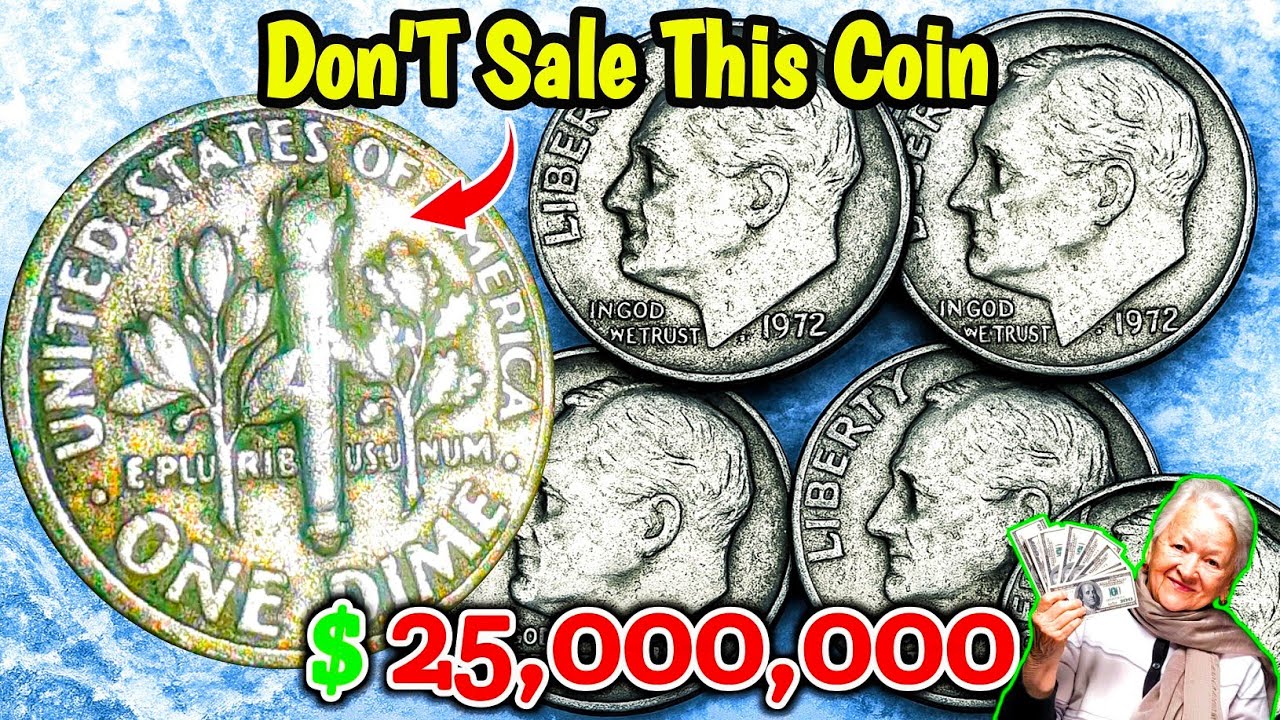 1972 Roosevelt Dime Worth $25 Million?! | Rare U.S. Coin You MUST Check! 💰🇺🇸