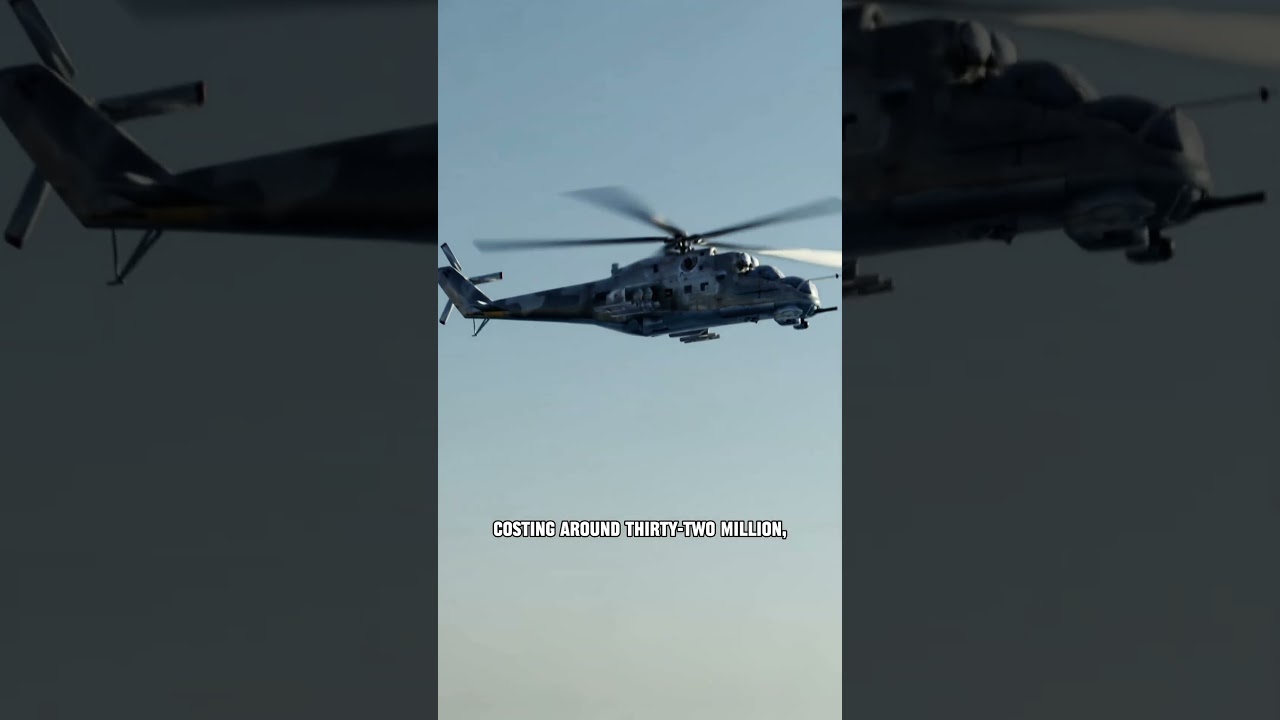 The Russian Gunship (That Almost Destroyed Tom Cruise) #shorts #helicopter