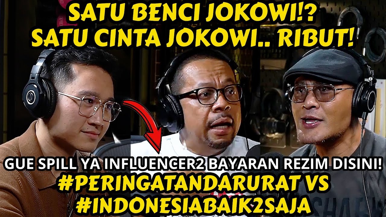 Raymond Chin: JOKOWI HRS TANGGUNG JAWAB‼️Gue punya harga dan nama buzzer nya! QODARI: NGACO LOE..