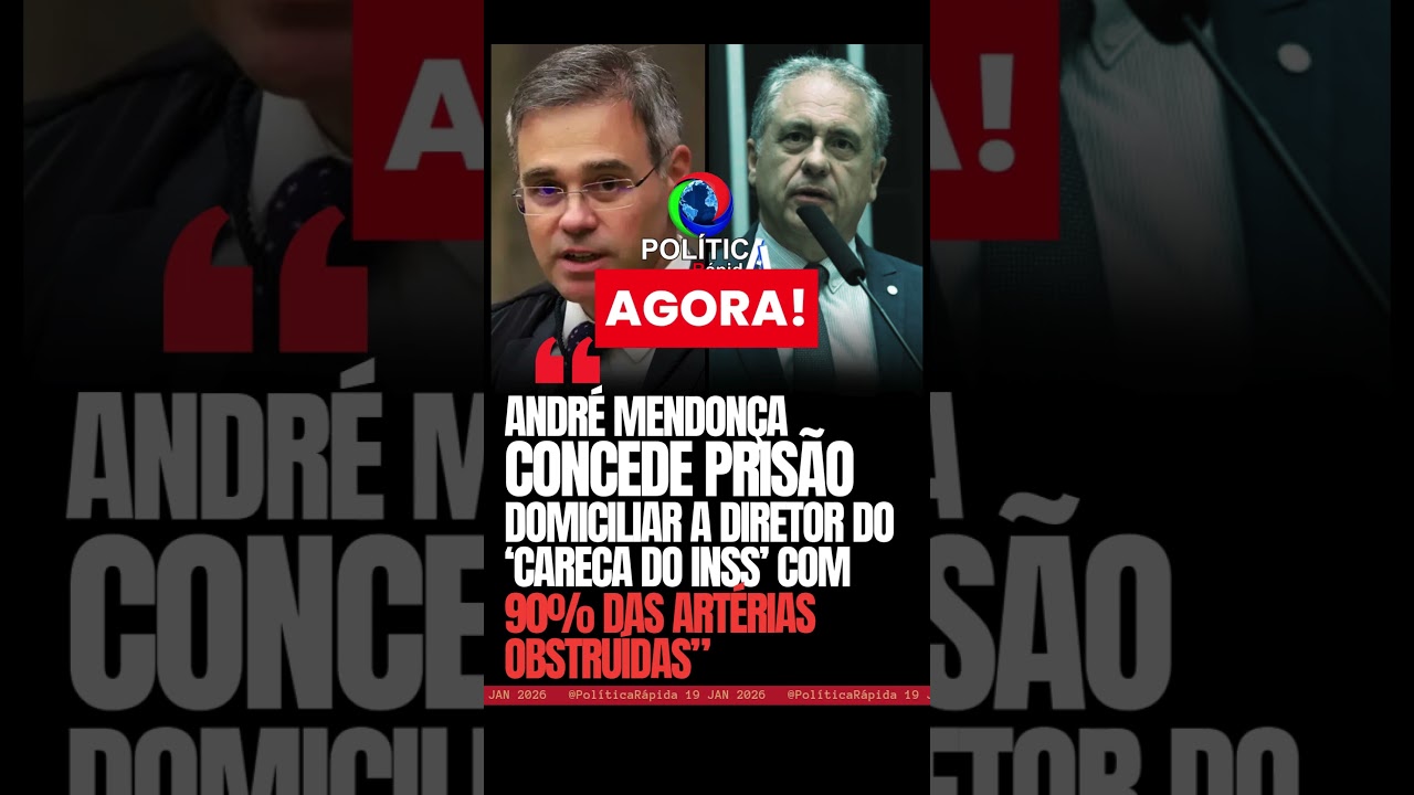 🚨 DECISÃO NO STF! 💥 ANDRÉ MENDONÇA CONCEDE PRISÃO DOMICILIAR A INVESTIGADO POR...
