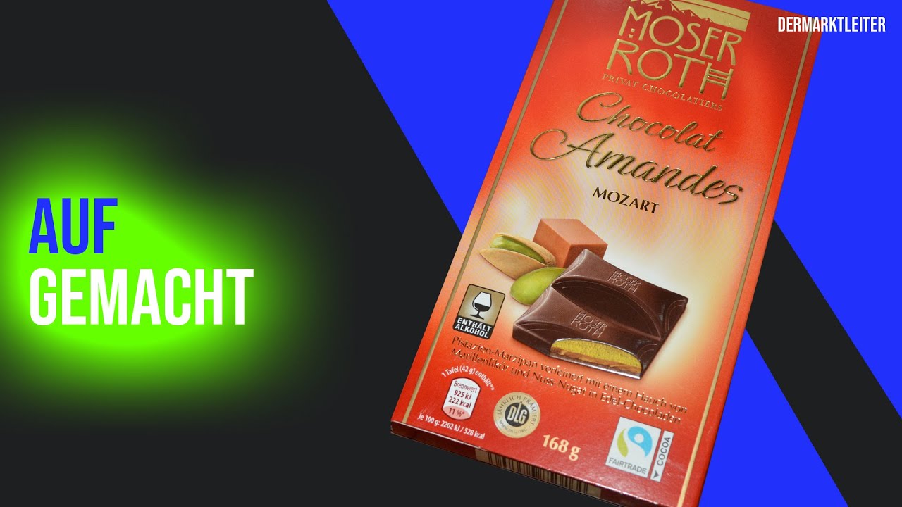 Aufgemacht: Aldi Moser Roth Chocolat Amandes Mozart