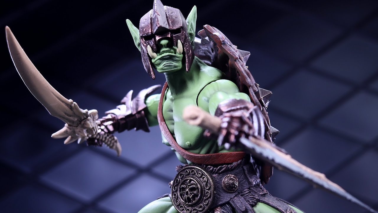 Mythic Legions Male Orc Deluxe Builder Pack Review - War of the Aetherblade: Tactics Forge Founder