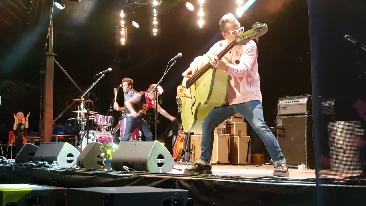 Stray Cats Gene and Eddie Lugnet Falun Sweden 2019-07-20