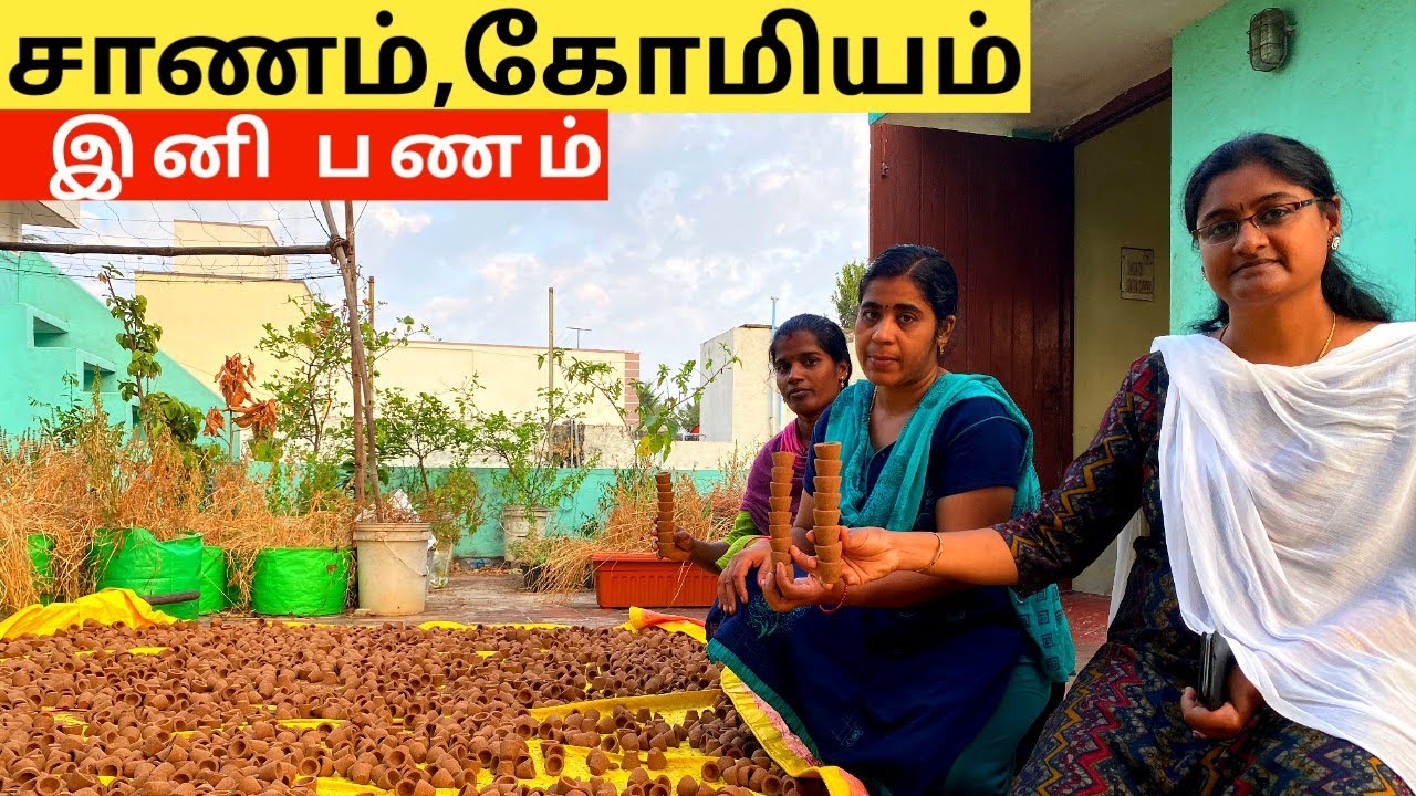 சாணம், கோமியம் எளிதாக பணம் சம்பாதிக்க முடியும் #பஞ்சகாவ்யவிளக்கு #கப்சாம்பிராணி