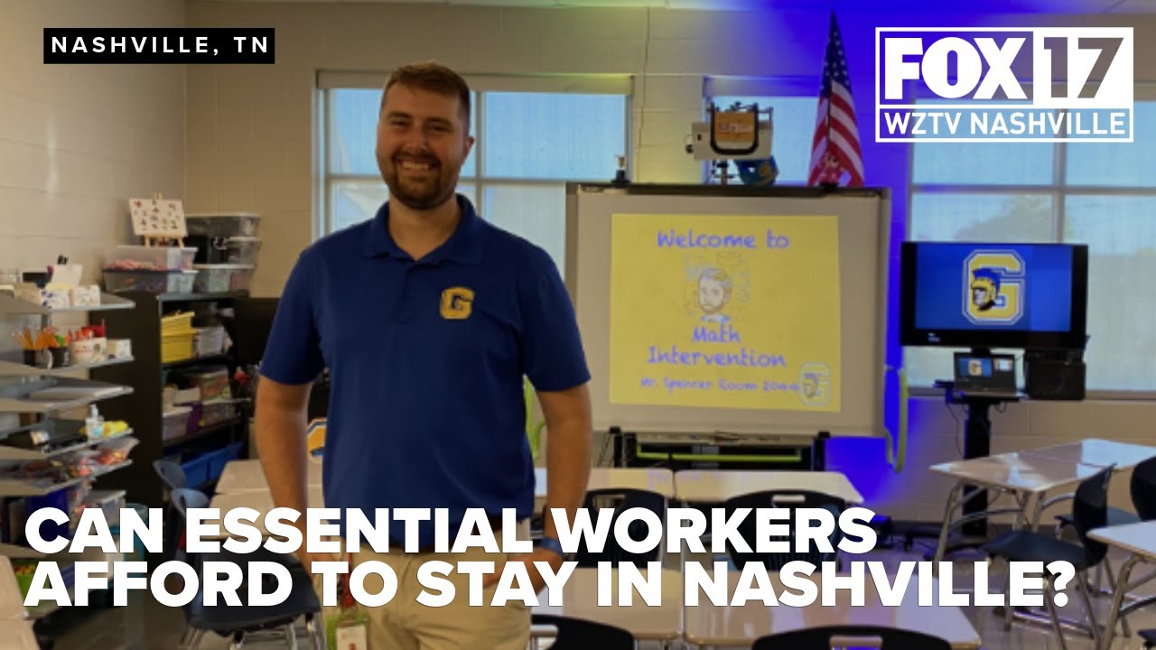 Nashville's housing crisis: Can essential workers afford to stay?