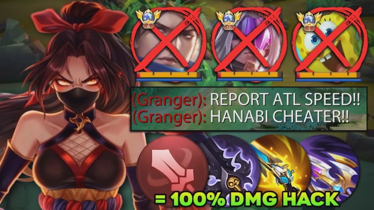 HANABI NEW META FIGHTER EMBLEM DAMAGE HACK FOR META ENEMIES!🔥 | HANABI BEST 1 HIT BUILD 2026!!!