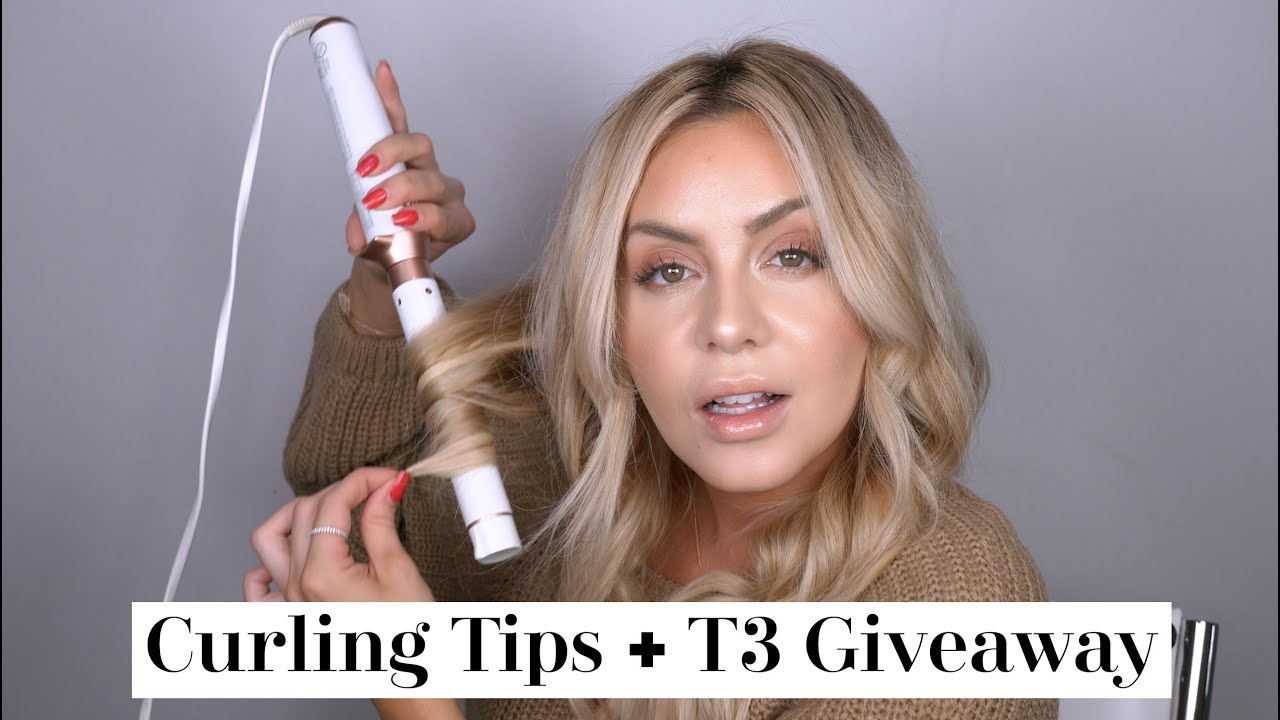 Quick Tips: How to Use a Curling Wand + Amazing T3 Giveaway