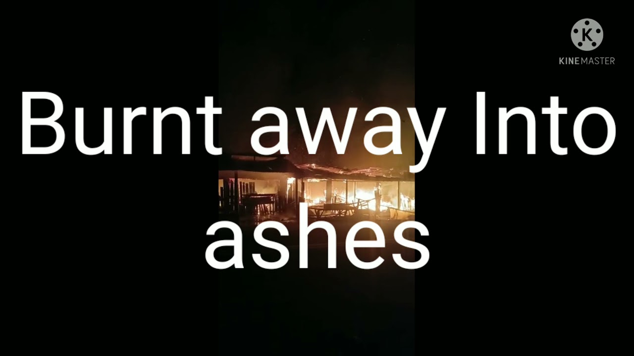 Burnt into ashes, Jonai Bazaar, Nepali Tiniali
