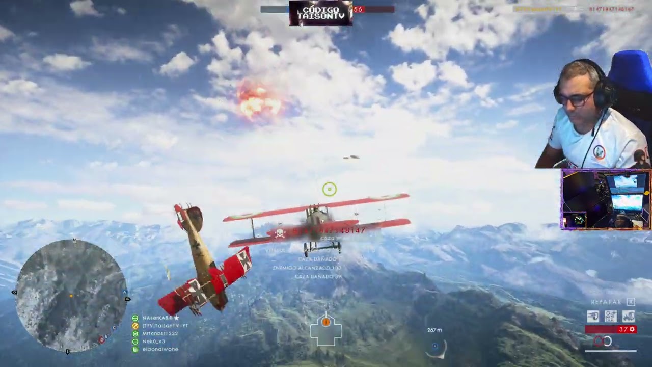 El Monte de la Grappa y la Niebla Aparecio de repente Battlefield 1