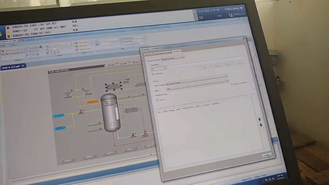 How to Edit graphics page in Centum-VP (Yokogawa DCS)