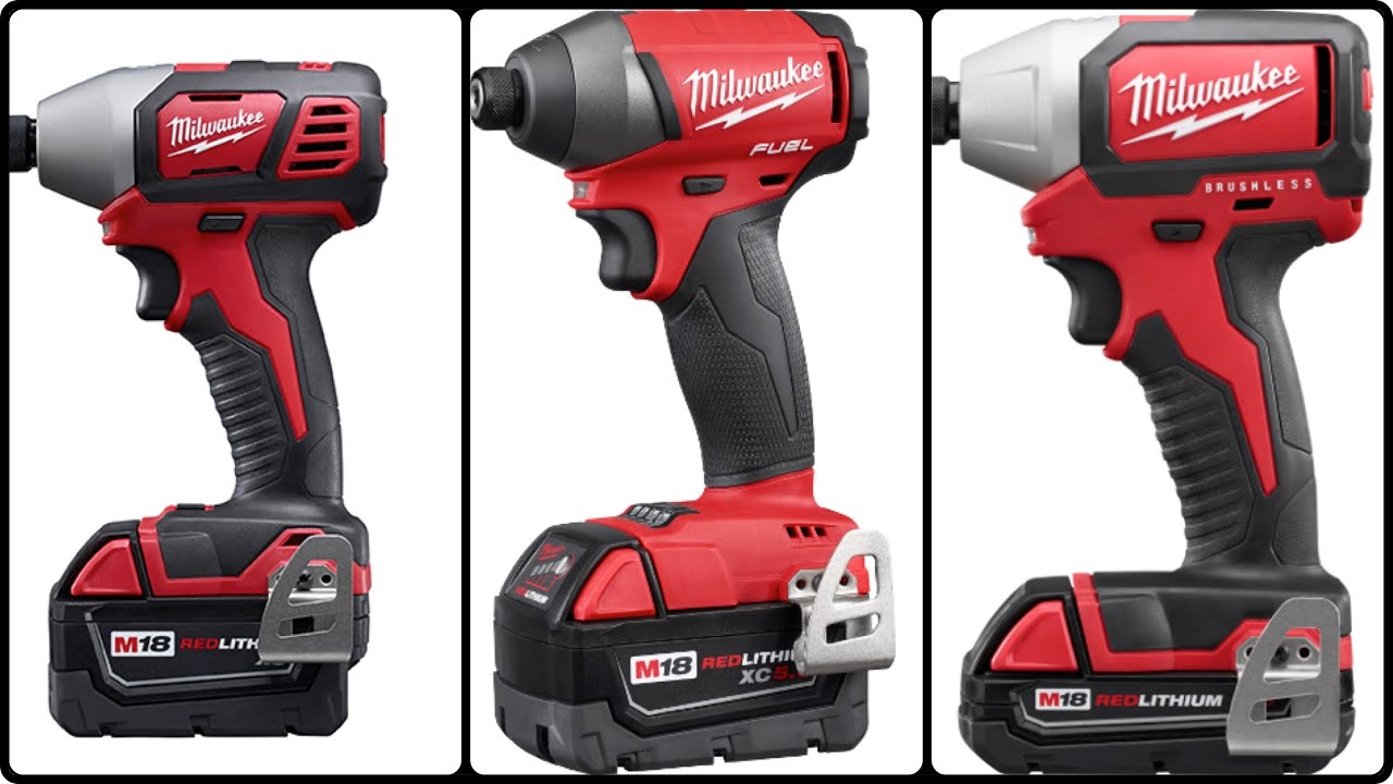 NUEVOS atornilladores de impacto MILWAUKEE