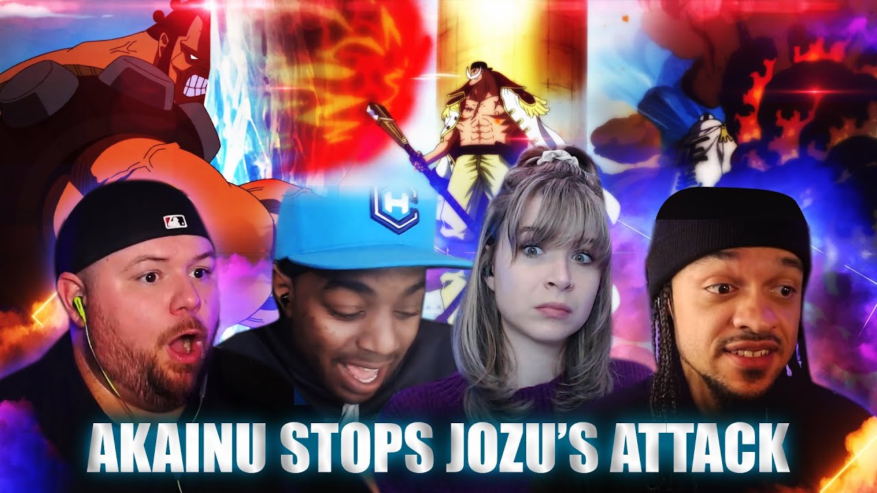 Akainu stop's Jozu's Attack ! Reaction Mashup