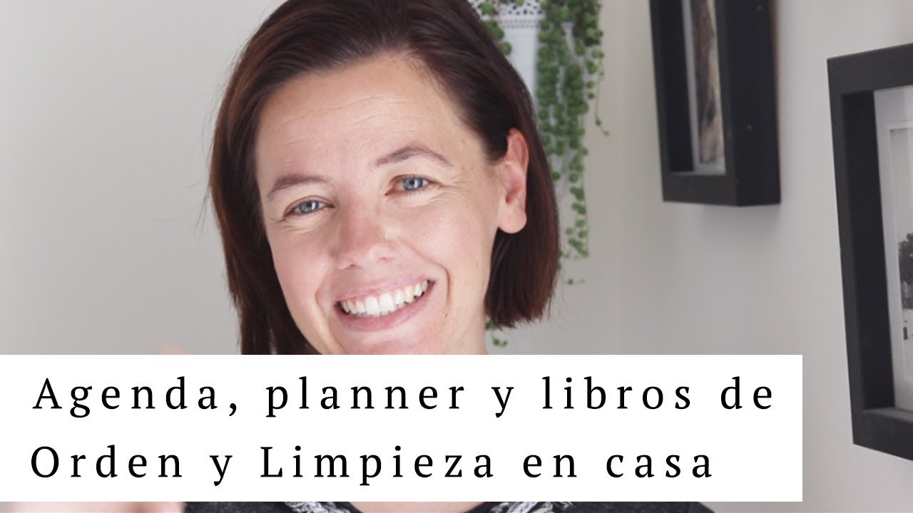 Agenda, planner y libros de Orden y Limpieza en casa