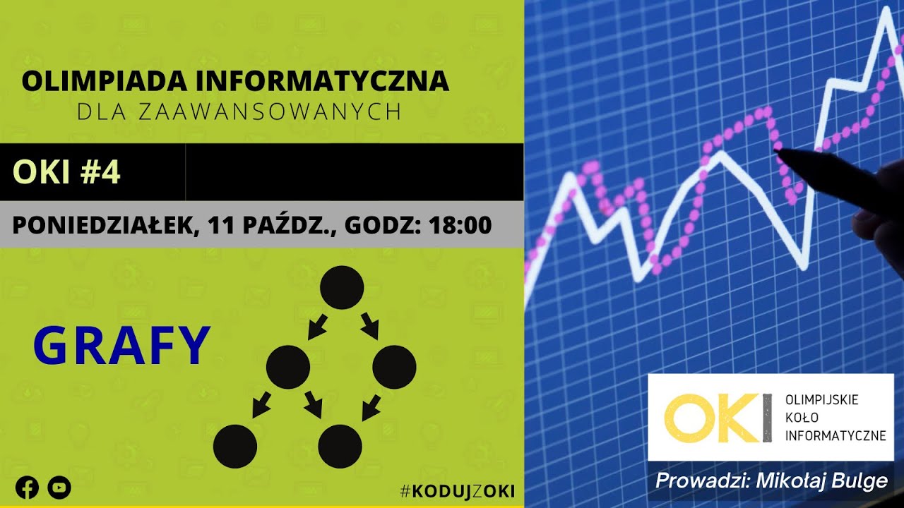OKI #4 - Olimpiada Informatyczna DLA ZAAWANSOWNANYCH - Grafy!