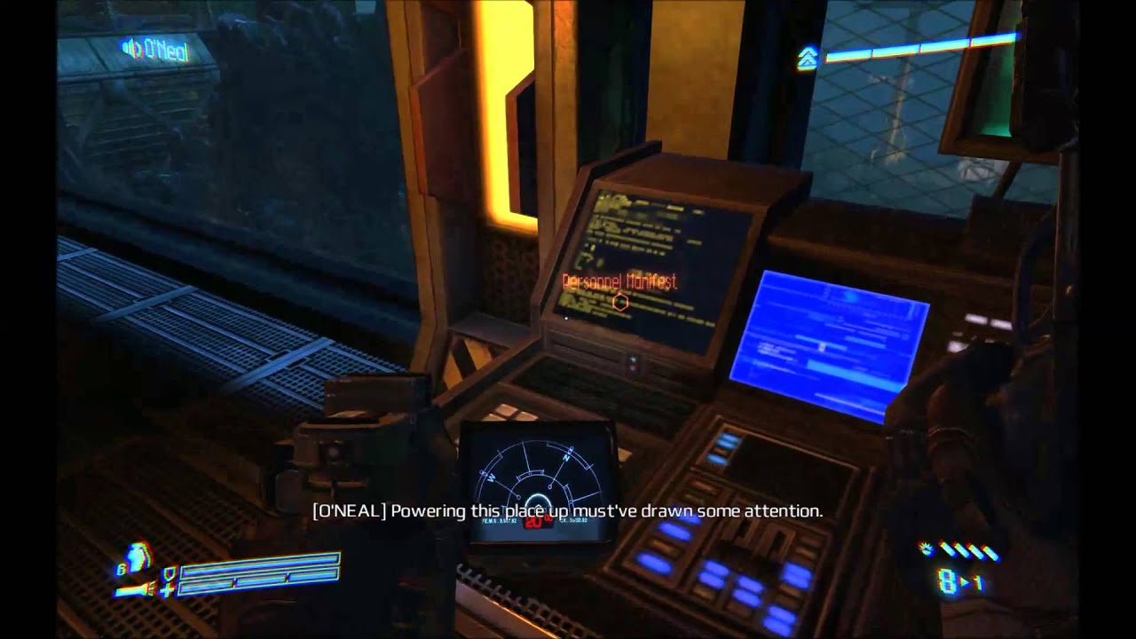 ALIENS Colonial marines PC disarm torret 