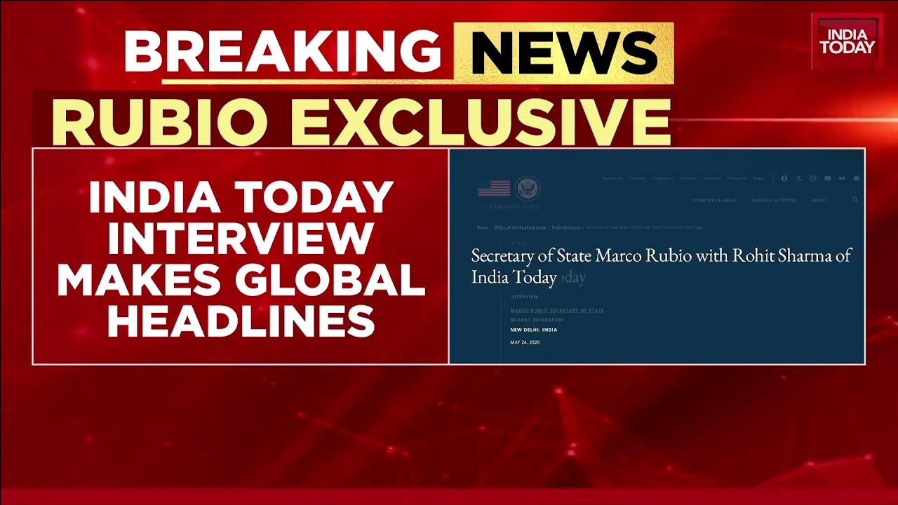 Интервью India Today стало официальным: правительственный сайт США опубликовал беседу с Марко Рубио