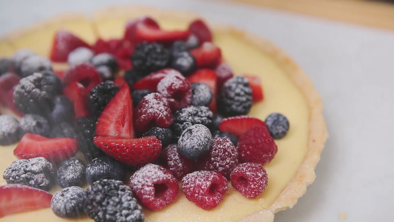 Lemon Tart with Berries