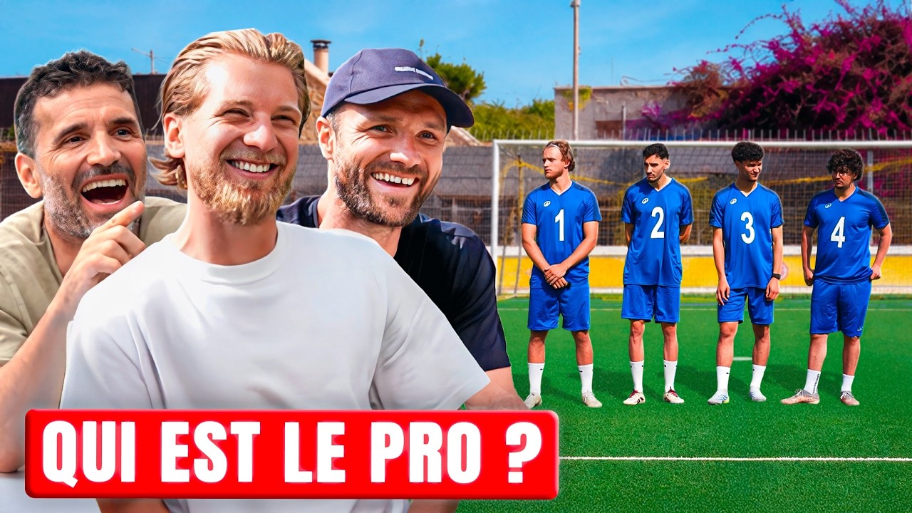 DEVINE QUI EST LE JOUEUR PRO ! (Ft. Val&egrave;re GERMAIN & Greg CAMPI)