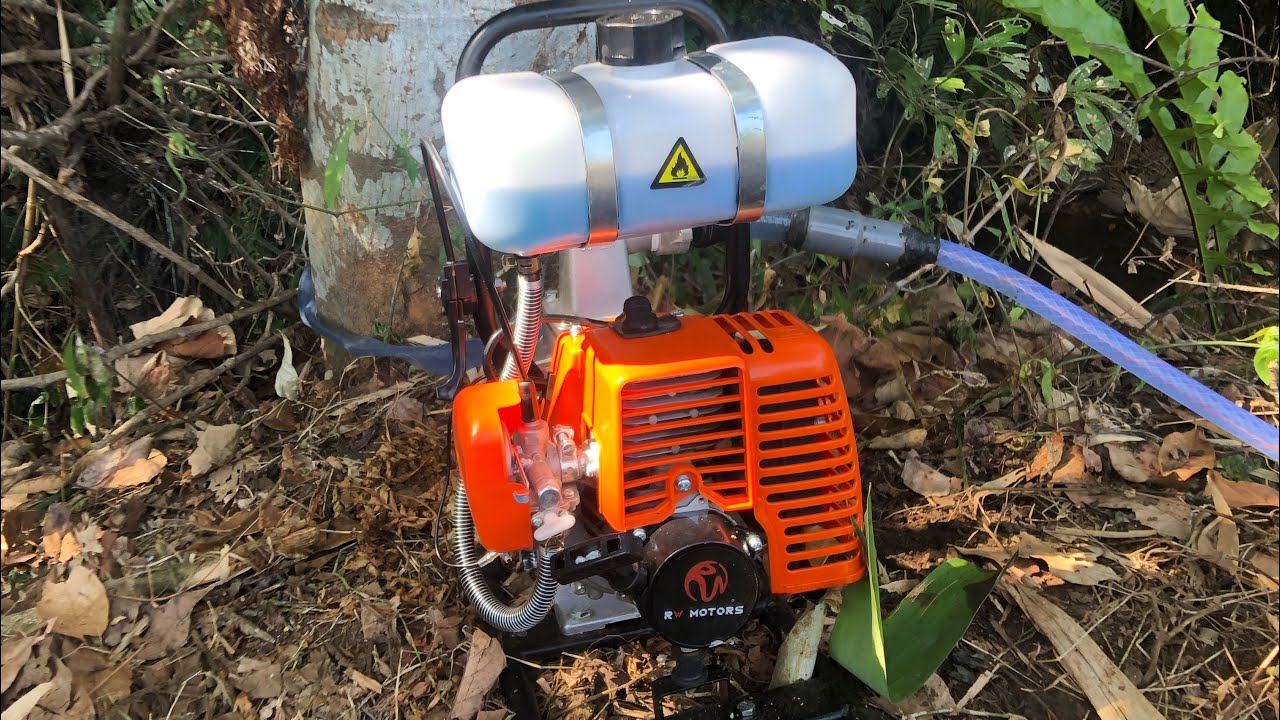 Mesin Pompa Air Mini 1 Inc, Kecil Tapi Sangat Membantu Menyiram Tanaman